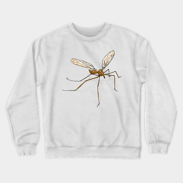 Bugs-9 Mosquito Crewneck Sweatshirt by Komigato